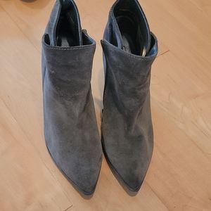 Guess green ankle boots